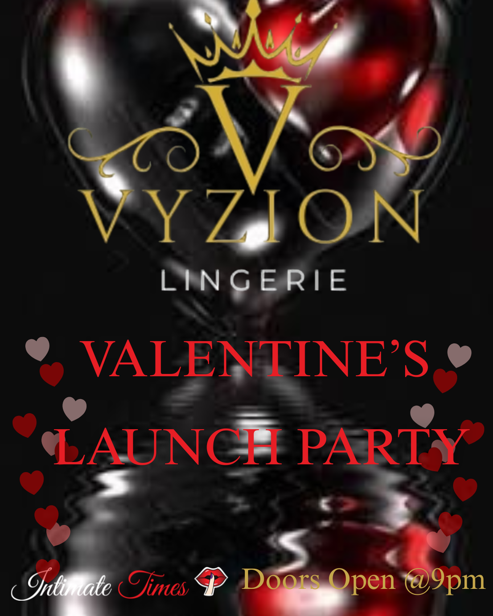 VYZION Lingerie Valentine's Launch Party